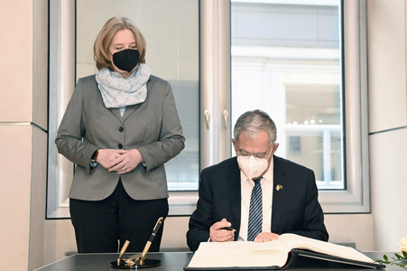 Besuch von Mickey Levy in Berlin