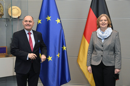 Besuch von Wolfgang Sobotka in Berlin