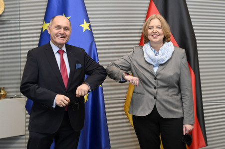 Besuch von Wolfgang Sobotka in Berlin