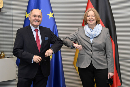 Besuch von Wolfgang Sobotka in Berlin