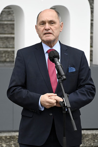 Pressestatements von Wolfgang Sobotka, Mickey Levy und Bärbel Bas in Berlin