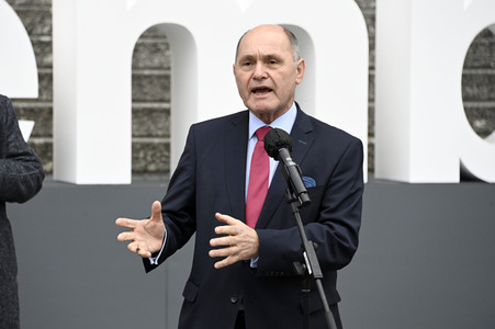 Pressestatements von Wolfgang Sobotka, Mickey Levy und Bärbel Bas in Berlin