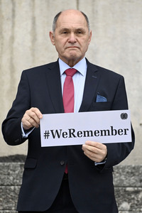 Pressestatements von Wolfgang Sobotka, Mickey Levy und Bärbel Bas in Berlin