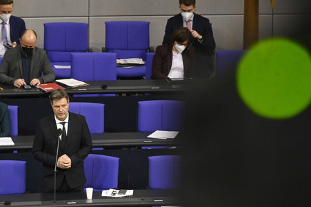13. Sitzung des Deutschen Bundestages in Berlin