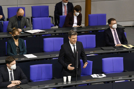13. Sitzung des Deutschen Bundestages in Berlin