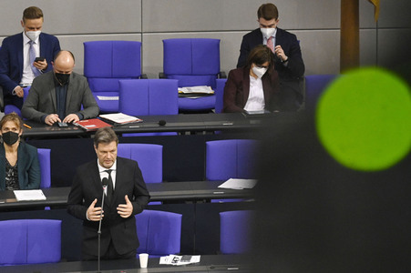 13. Sitzung des Deutschen Bundestages in Berlin