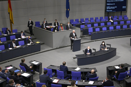 13. Sitzung des Deutschen Bundestages in Berlin