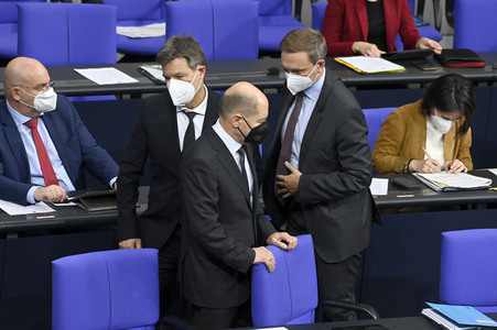 13. Sitzung des Deutschen Bundestages in Berlin