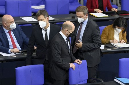 13. Sitzung des Deutschen Bundestages in Berlin