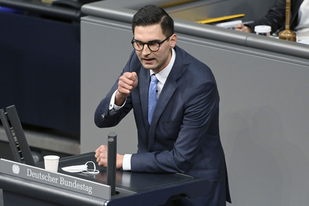 13. Sitzung des Deutschen Bundestages in Berlin