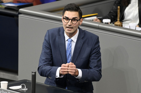 13. Sitzung des Deutschen Bundestages in Berlin