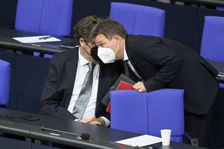 13. Sitzung des Deutschen Bundestages in Berlin