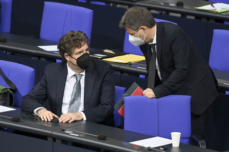 13. Sitzung des Deutschen Bundestages in Berlin