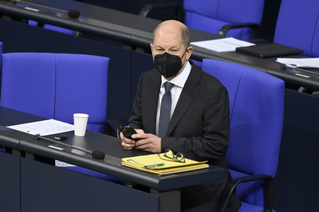 13. Sitzung des Deutschen Bundestages in Berlin