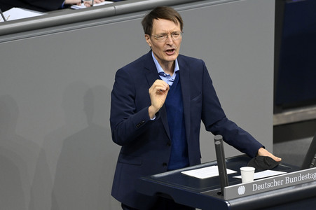 13. Sitzung des Deutschen Bundestages in Berlin