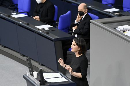 14. Sitzung des Deutschen Bundestages in Berlin