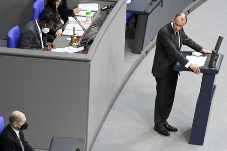 14. Sitzung des Deutschen Bundestages in Berlin