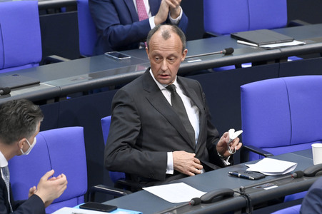 14. Sitzung des Deutschen Bundestages in Berlin