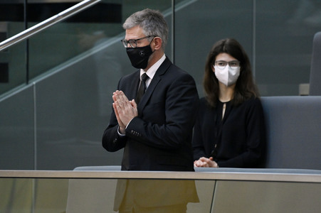 14. Sitzung des Deutschen Bundestages in Berlin