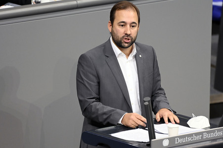 14. Sitzung des Deutschen Bundestages in Berlin