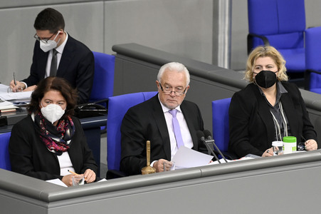 14. Sitzung des Deutschen Bundestages in Berlin