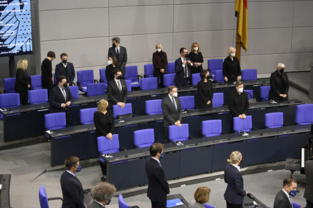 Gedenkstunde zum Tag des Gedenkens an die Opfer des Nationalsozialismus in Berlin