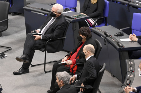 Gedenkstunde zum Tag des Gedenkens an die Opfer des Nationalsozialismus in Berlin