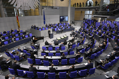 Gedenkstunde zum Tag des Gedenkens an die Opfer des Nationalsozialismus in Berlin