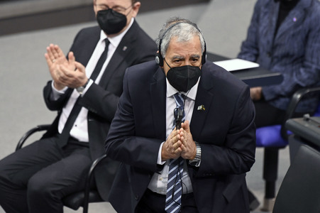 Gedenkstunde zum Tag des Gedenkens an die Opfer des Nationalsozialismus in Berlin