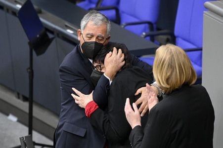 Gedenkstunde zum Tag des Gedenkens an die Opfer des Nationalsozialismus in Berlin