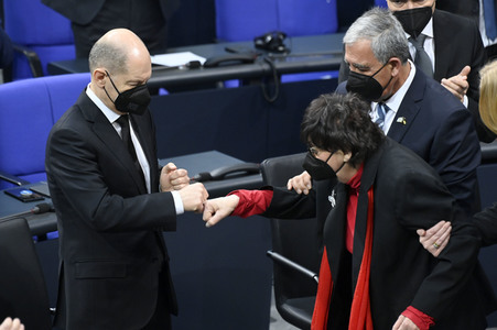 Gedenkstunde zum Tag des Gedenkens an die Opfer des Nationalsozialismus in Berlin