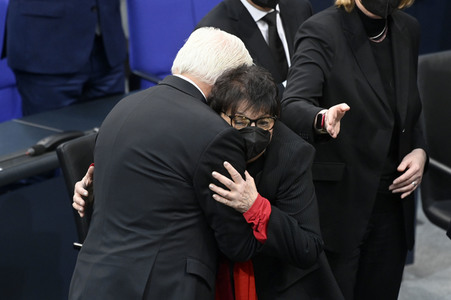 Gedenkstunde zum Tag des Gedenkens an die Opfer des Nationalsozialismus in Berlin