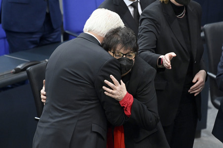 Gedenkstunde zum Tag des Gedenkens an die Opfer des Nationalsozialismus in Berlin