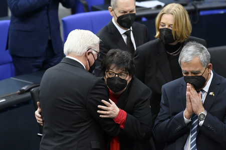 Gedenkstunde zum Tag des Gedenkens an die Opfer des Nationalsozialismus in Berlin