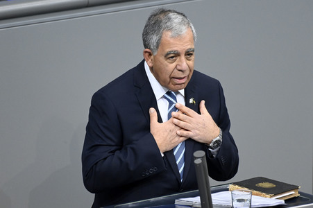 Gedenkstunde zum Tag des Gedenkens an die Opfer des Nationalsozialismus in Berlin