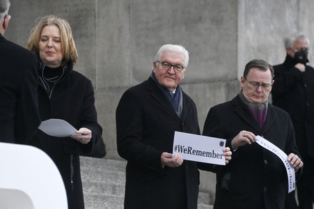 Gedenkstunde zum Tag des Gedenkens an die Opfer des Nationalsozialismus in Berlin