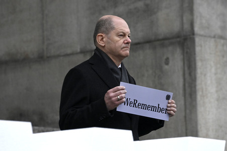 Gedenkstunde zum Tag des Gedenkens an die Opfer des Nationalsozialismus in Berlin