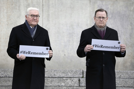Gedenkstunde zum Tag des Gedenkens an die Opfer des Nationalsozialismus in Berlin