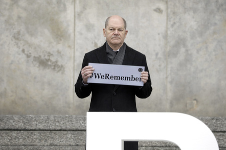 Gedenkstunde zum Tag des Gedenkens an die Opfer des Nationalsozialismus in Berlin