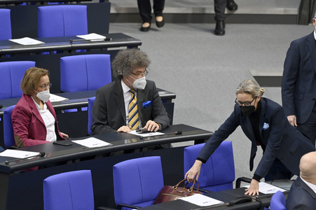 15. Sitzung des Deutschen Bundestages in Berlin