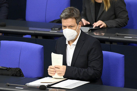 15. Sitzung des Deutschen Bundestages in Berlin