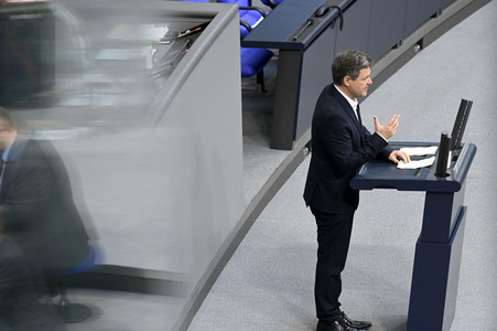 15. Sitzung des Deutschen Bundestages in Berlin