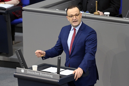 15. Sitzung des Deutschen Bundestages in Berlin