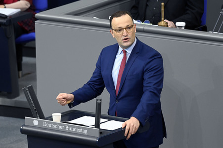 15. Sitzung des Deutschen Bundestages in Berlin