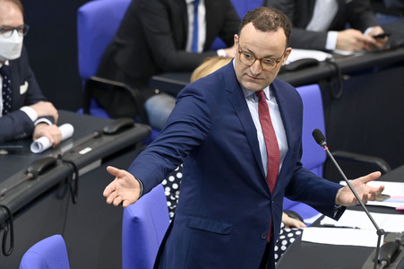 15. Sitzung des Deutschen Bundestages in Berlin