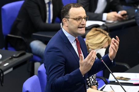 15. Sitzung des Deutschen Bundestages in Berlin