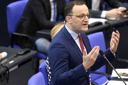 15. Sitzung des Deutschen Bundestages in Berlin