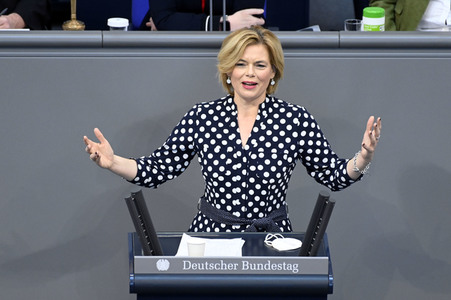 15. Sitzung des Deutschen Bundestages in Berlin