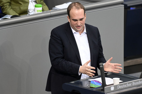 15. Sitzung des Deutschen Bundestages in Berlin