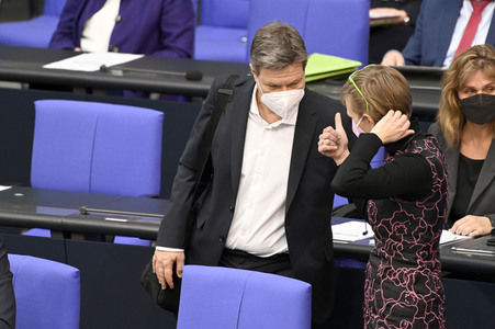 15. Sitzung des Deutschen Bundestages in Berlin